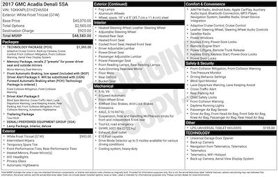 Used 2017 GMC Acadia - photo 1