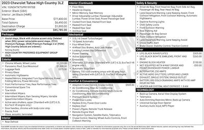 Used 2023 Chevrolet Tahoe - photo 1