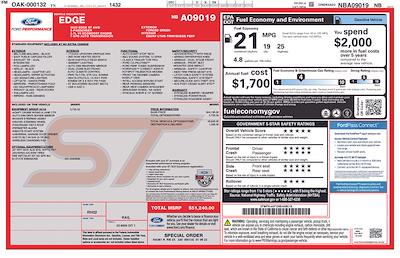 Used 2022 Ford Edge - photo 1