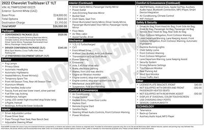 Used 2022 Chevrolet Trailblazer - photo 1