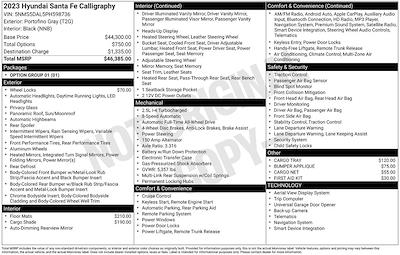 Used 2023 Hyundai Santa Fe - photo 1