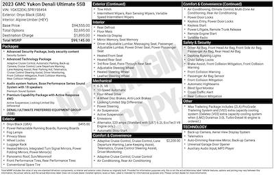 Used 2023 GMC Yukon - photo 1