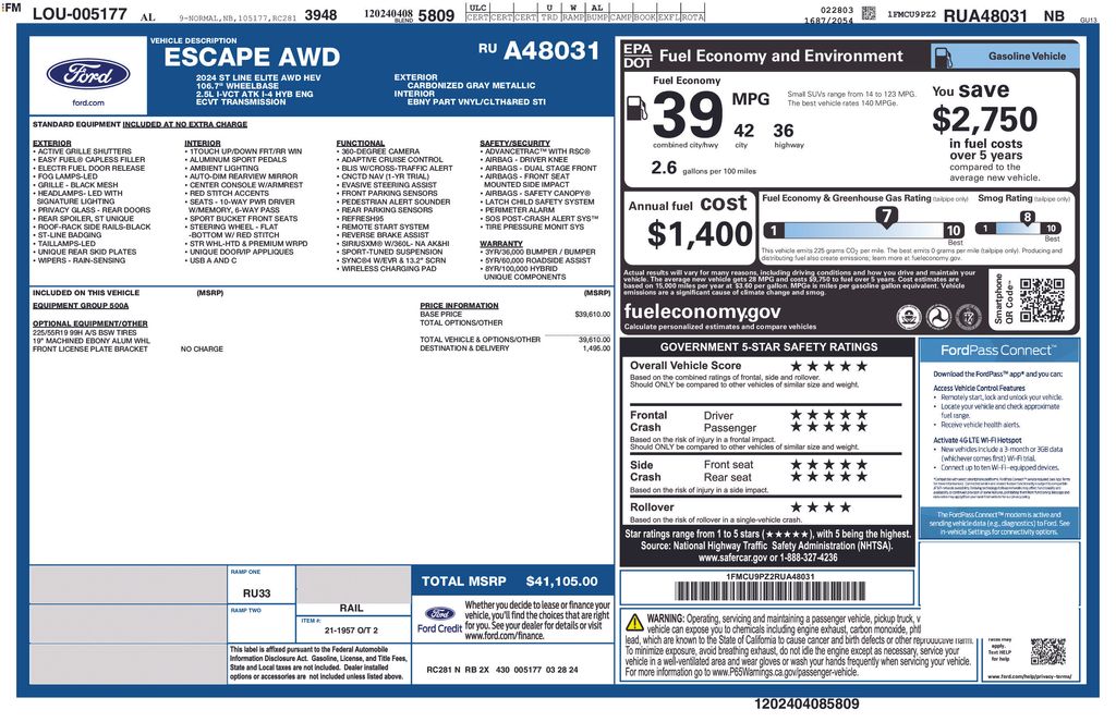 Used 2024 Ford Escape - photo 31