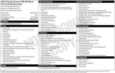 Used 2025 Toyota Tacoma - photo 1