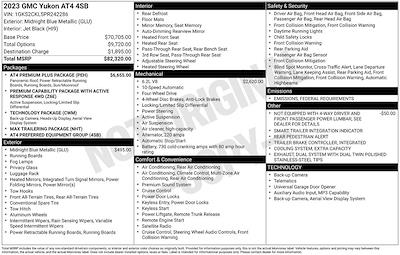 Used 2023 GMC Yukon - photo 1