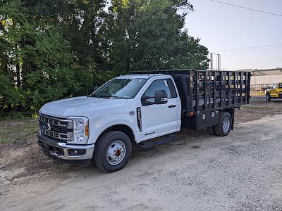 2024 Ford F-350 Regular Cab DRW 4x2 PJ's Stake Bed for sale #C343 - photo 1