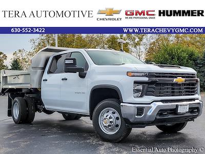 New 2025 Chevrolet Silverado 3500 Crew Cab 4x4 9' Monroe Truck Equipment Stainless Steel Dump Truck for sale #T50593 - photo 1