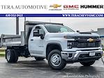New 2025 Chevrolet Silverado 3500 Regular Cab 4WD 11' Air-Flo Stainless Steel Dump Truck for sale #T50602 - photo 1