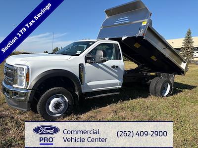 New 2025 Ford F-550 Regular Cab 4WD 11' Monroe Truck Equipment Stainless Steel Dump Truck for sale #25FG0580 - photo 1