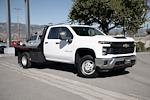 2024 Chevrolet Silverado 3500 Double Cab 4WD Bedrock Flatbed Truck for sale #2F285014 - photo 1