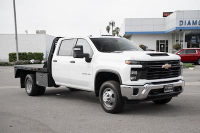 New 2024 Chevrolet Silverado 3500 Crew Cab Steel Flatbed Truck for sale #2F287716 - photo 1