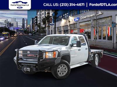 2011 GMC Sierra 3500 Crew Cab 4WD Flatbed Truck for sale #FP201696 - photo 1