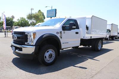 Used 2019 Ford F-550 Regular Cab 4x4 Flatbed Truck for sale #27003 - photo 1