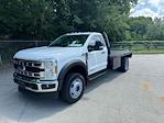 2024 Ford F-550 Regular Cab DRW 4WD Flatbed Truck for sale #1332A - photo 1