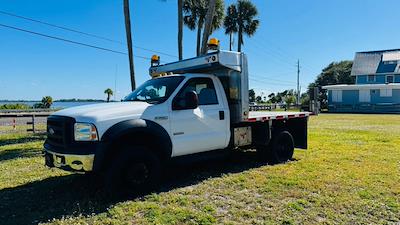 Used 2006 Ford F-550 Regular Cab Flatbed Truck for sale #C51421 - photo 1