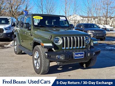 Used 2021 Jeep Wrangler Unlimited Sahara for sale #E60032R - photo 2