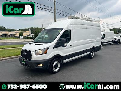 Used 2021 Ford Transit 350 High Roof Weather Guard Upfitted Cargo Van for sale #A05653 - photo 1