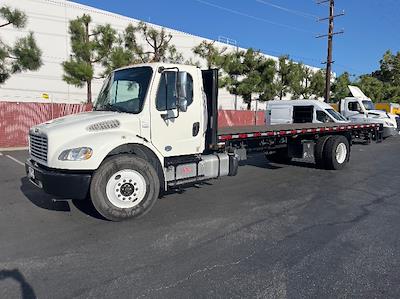 Used 2015 Freightliner M2 106 Conventional Cab Morgan Truck Body Flatbed Truck for sale #123798 - photo 1