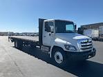 Used 2018 Hino 268A Single Cab Morgan Truck Body Flatbed Truck for sale #169845 - photo 1
