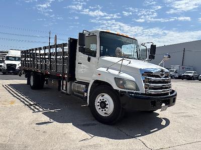 Used 2017 Hino 268A Single Cab Wabash Flatbed Truck for sale #174771 - photo 1