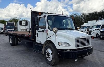 Used 2018 Freightliner M2 106 Conventional Cab Morgan Truck Body Flatbed Truck for sale #183437 - photo 1