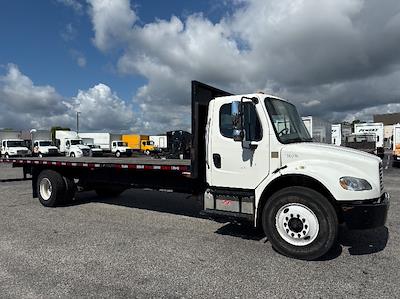 Used 2018 Freightliner M2 106 Conventional Cab Morgan Truck Body Flatbed Truck for sale #190346 - photo 1