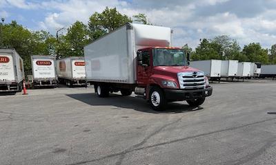 Used 2018 Hino 338 Single Cab Morgan Truck Body Box Truck with Liftgate for sale #197104 - photo 1