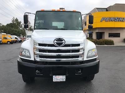 Used 2018 Hino 268A Single Cab Flatbed Truck for sale #201401 - photo 2