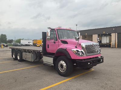 Used 2019 International WorkStar 7600 Morgan Truck Body Flatbed Truck for sale #212927 - photo 1