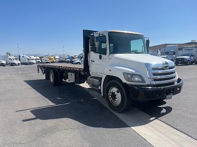 Used 2019 Hino 268A Single Cab Morgan Truck Body Flatbed Truck for sale #220914 - photo 1