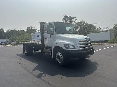 Used 2019 Hino 268A Single Cab Flatbed Truck for sale #221041 - photo 1