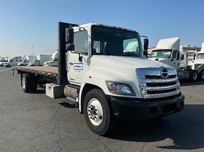 Used 2019 Hino 268A Single Cab Flatbed Truck for sale #227449 - photo 1