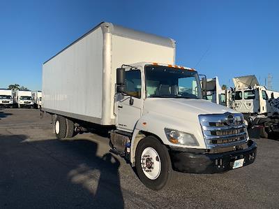 Used 2019 Hino 268A Single Cab Box Truck with Liftgate for sale #233583 - photo 1