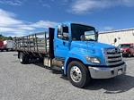 Used 2019 Hino 338 Single Cab Morgan Truck Body Flatbed Truck for sale #241254 - photo 1