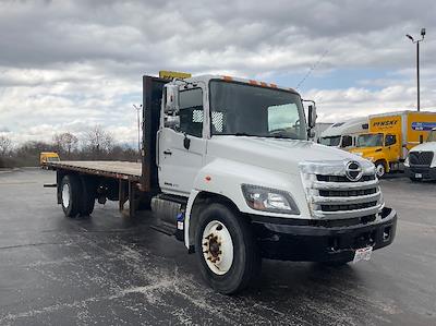 Used 2020 Hino 268A Single Cab Morgan Truck Body Flatbed Truck for sale #301946 - photo 1