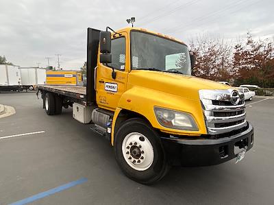 Used 2019 Hino 268A Single Cab Flatbed Truck for sale #322464 - photo 1