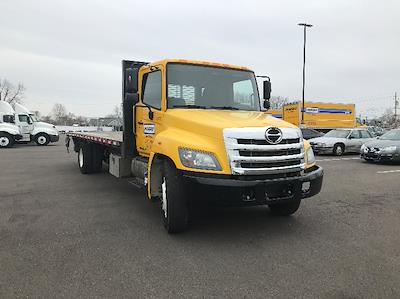 Used 2019 Hino 268A Single Cab Flatbed Truck for sale #322472 - photo 1