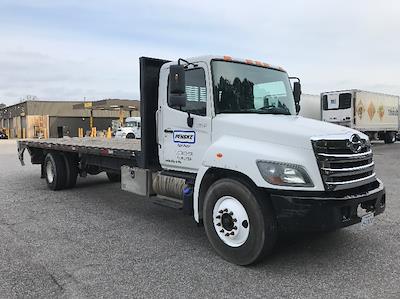 Used 2019 Hino 268A Single Cab Flatbed Truck for sale #322547 - photo 1