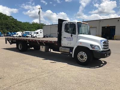 Used 2019 Hino 338 Single Cab Morgan Truck Body Flatbed Truck for sale #322548 - photo 1