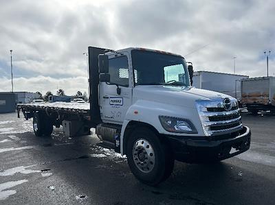 Used 2019 Hino 338 Single Cab Morgan Truck Body Flatbed Truck for sale #322551 - photo 1