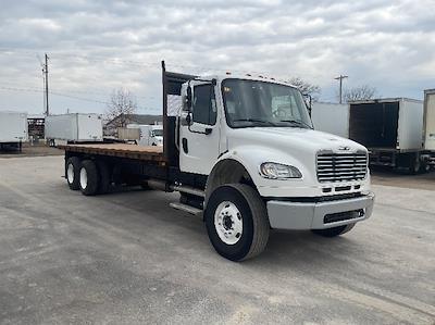 Used 2017 Freightliner M2 106 Conventional Cab Flatbed Truck for sale #32766 - photo 1