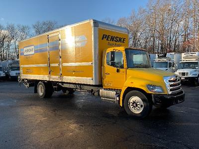 Used 2019 Hino 268A Single Cab Box Truck with Liftgate for sale #328596 - photo 1