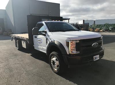 Used 2019 Ford F-450 Regular Cab Flatbed Truck for sale #345448 - photo 1