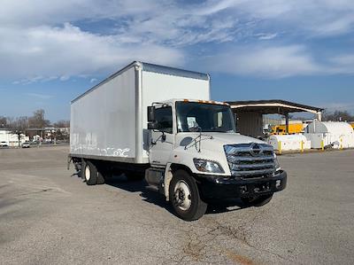 Used 2021 Hino 268A Single Cab Box Truck with Liftgate for sale #373552 - photo 1