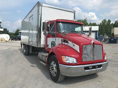 Used 2019 Kenworth T370 Morgan Truck Body Box Truck with Liftgate for sale #41402 - photo 1