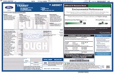 New 2024 Ford Transit 350 HD High Roof Empty Cargo Van for sale #RKA95807 - photo 2