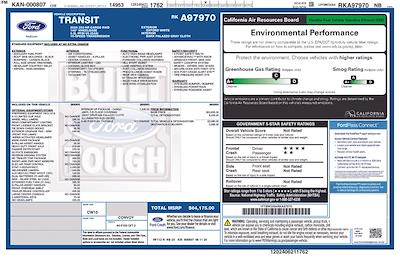 New 2024 Ford Transit 350 High Roof Empty Cargo Van for sale #RKA97970 - photo 2