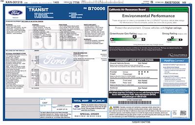 New 2024 Ford Transit 250 Low Roof Empty Cargo Van for sale #RKB70006 - photo 2