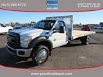 Used 2015 Ford F-550 Regular Cab Flatbed Truck for sale #D28582T - photo 1