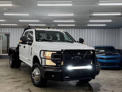 Used 2021 Ford F-350 Crew Cab Flatbed Truck for sale #MED45405 - photo 1